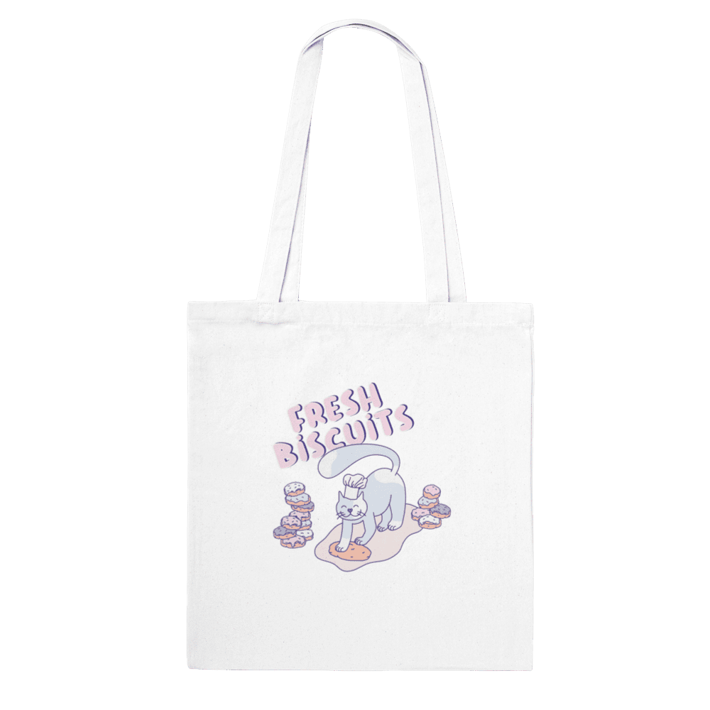 Fresh Kitty Biscuits Classic Tote Bag